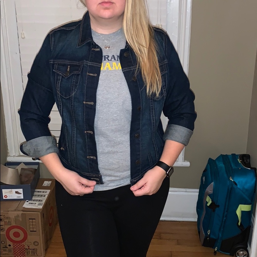 Dark Rinse Old Navy Denim Jacket